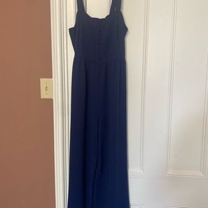 Madewell blue jumpsuit, size 2